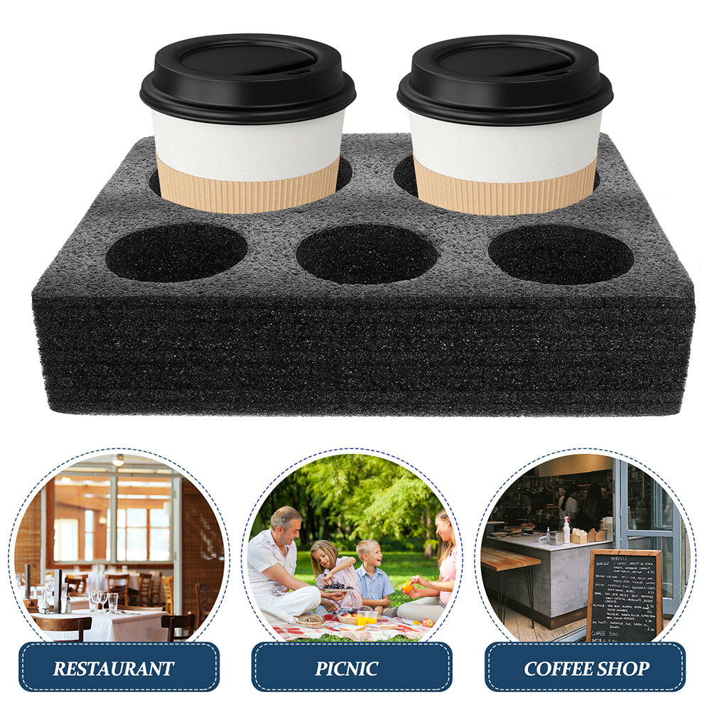 2Pcs Takeout Cup Holder Foam C - Coffee Tea Cups avaliação e preço