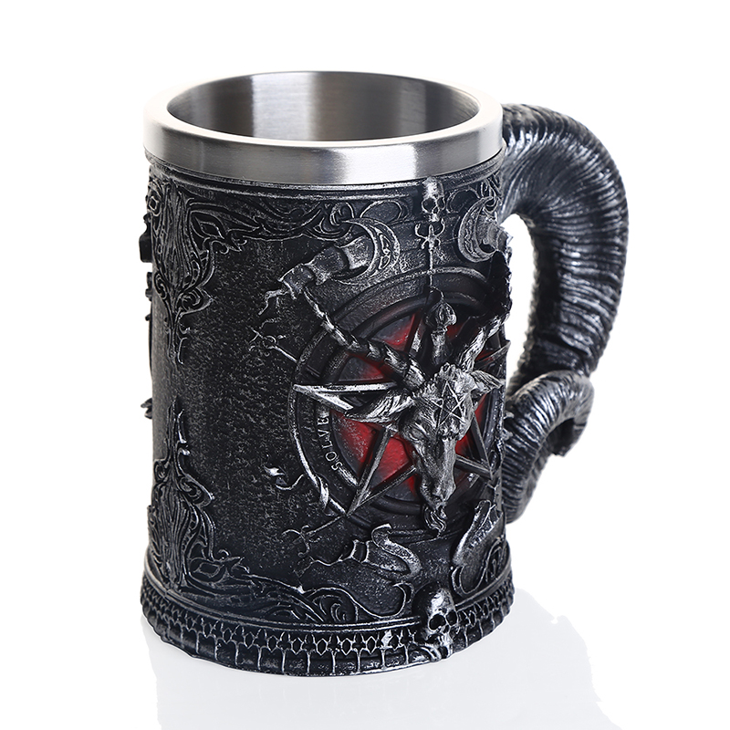 Baphomet Beer Glass Buffmet Re - Mug Tea Coffee avaliação e preço