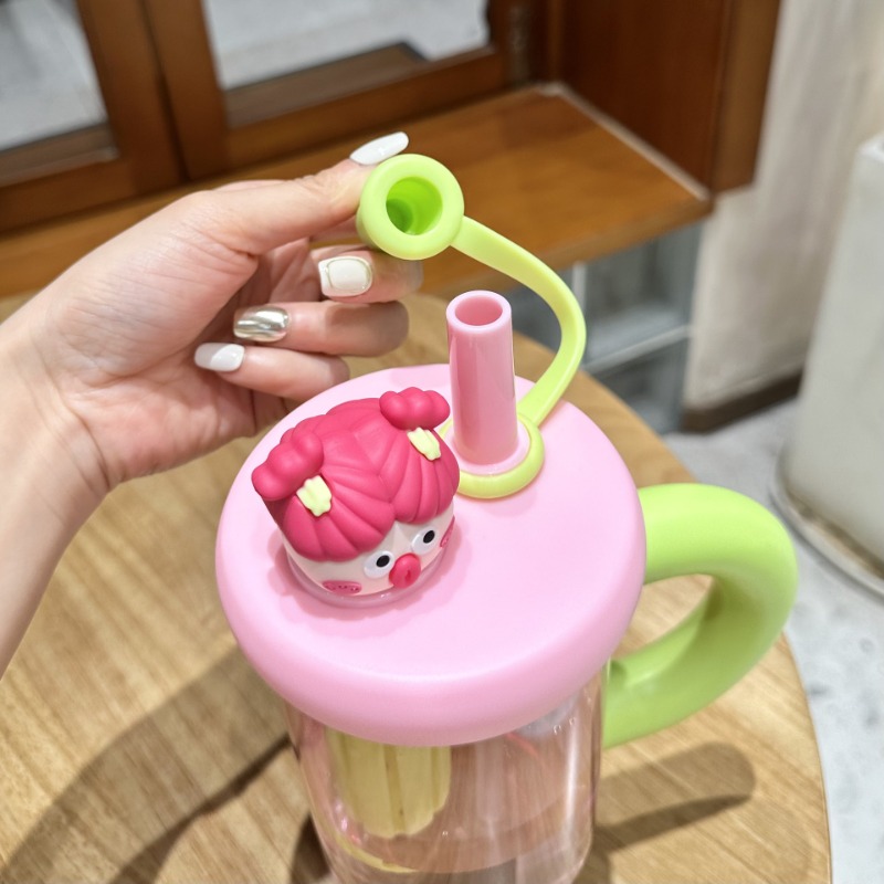 Portable Straw Water Bottle Cu - Coffee Tea Equipment avaliação e preço