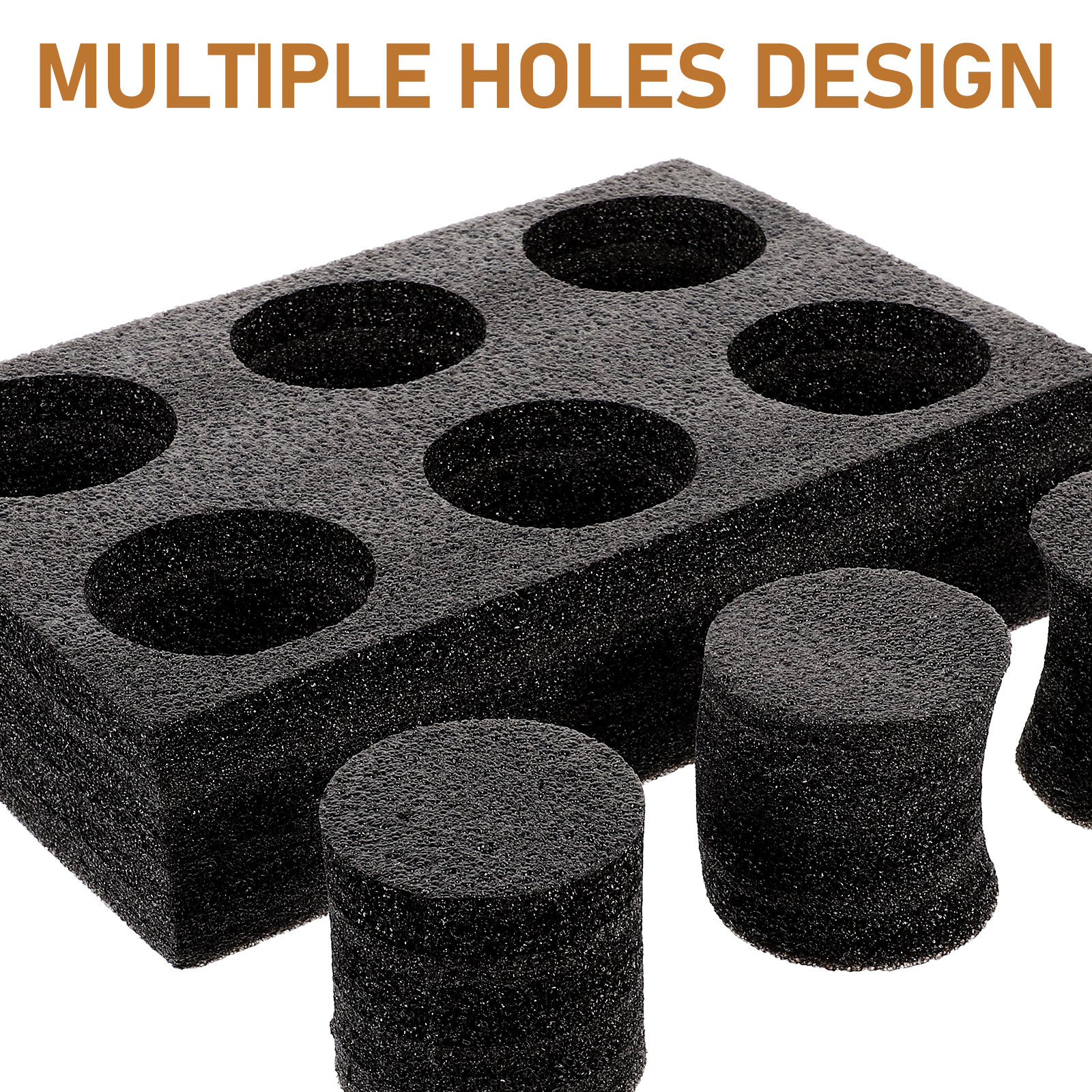 6-Hole Coffee Cup Carrier Tray - Coffee Tea Drinks avaliação e preço