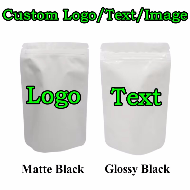 100PCS Stand-up Matte/Glossy W - Coffee Tea Logo avaliação e preço