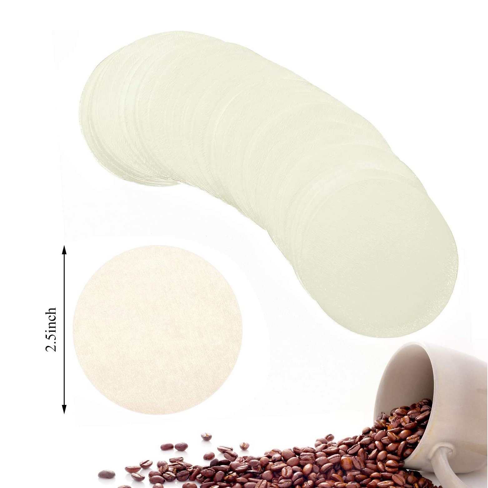 500 Pcs Replacement Paper Filt - Aeropress Coffee Maker avaliação e preço